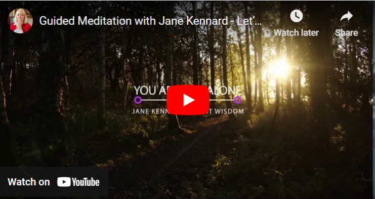 Guided Meditation - Psychic Medium Jane Kennard Channeling Conversation with Spirit Guides YouTube Video